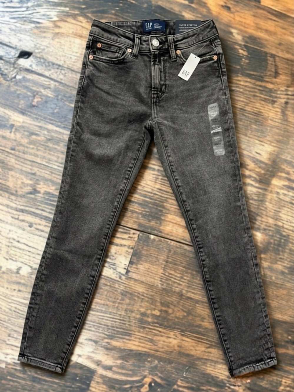 Gap Mid Rise Legging Jeans 00/24 Short Grey Wash Jerry NWT